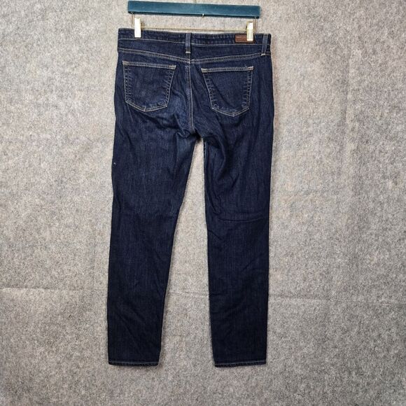 AG Adriano Goldschmied The Stilt Cigarette Jeans Women 29R Blue Slim Made in USA - Picture 4 of 12